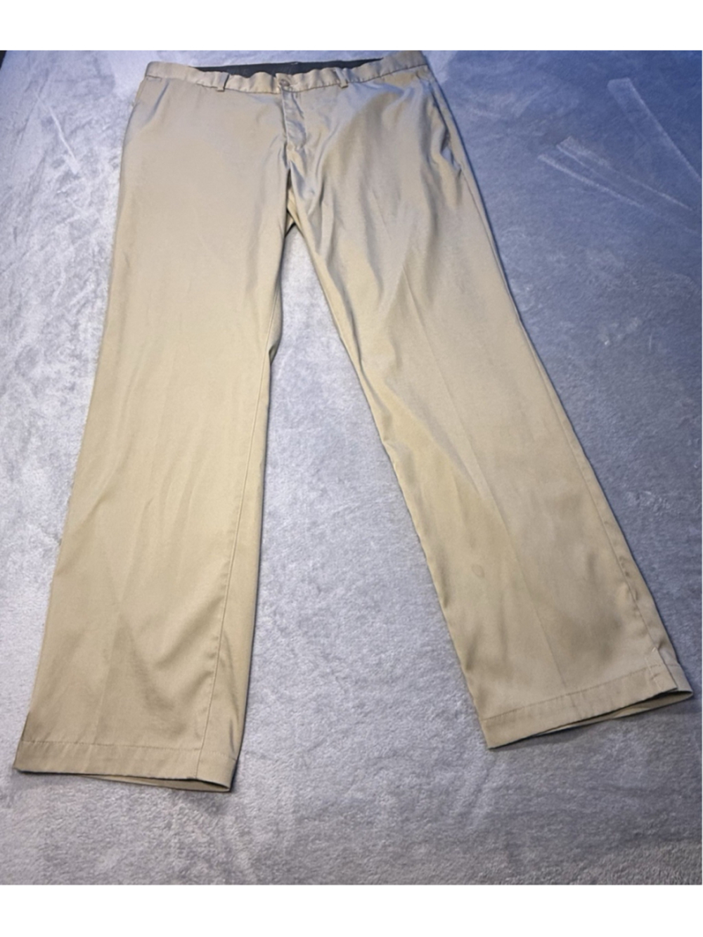 Nike Pants Mens Brown Khaki Slacks Outdoors Golf Chino Lightweight 38x32